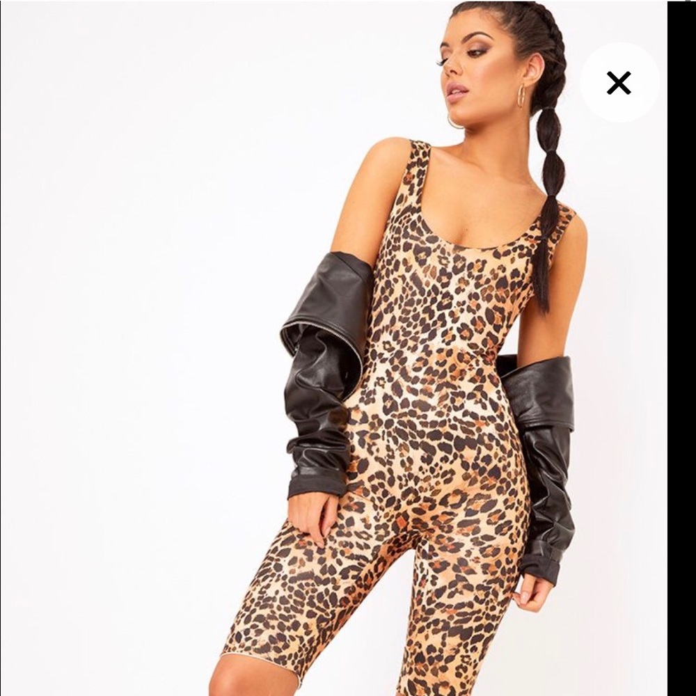Pretty Little Things Leopard unitard